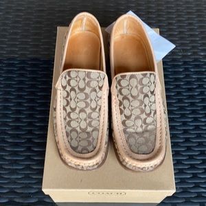 Coach Loafers Gently Used
